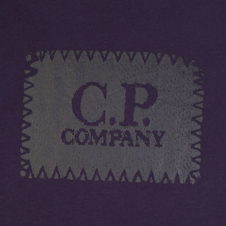 Stamp Print T-Shirt - Casual Basement