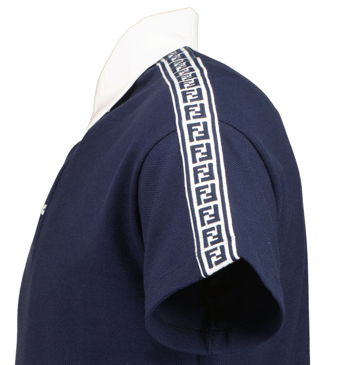 Fendi Kids Logo Tape Polo Shirt - Casual Basement