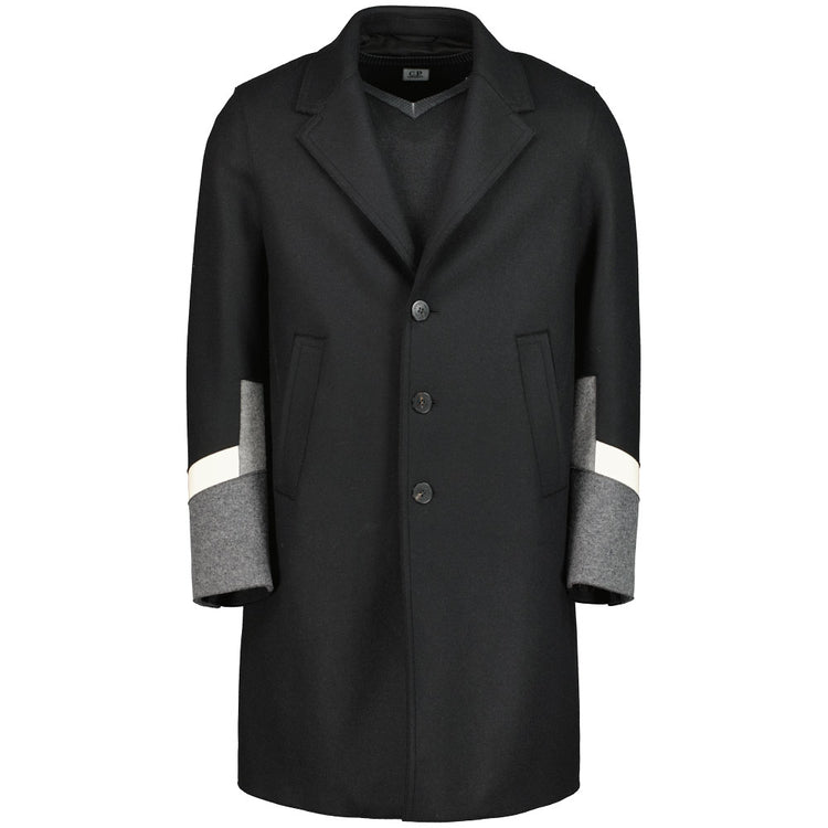 Neil Barrett Double Face Wool Trench Coat - Casual Basement