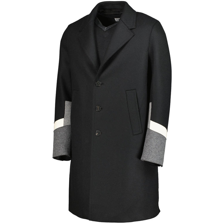 Neil Barrett Double Face Wool Trench Coat - Casual Basement