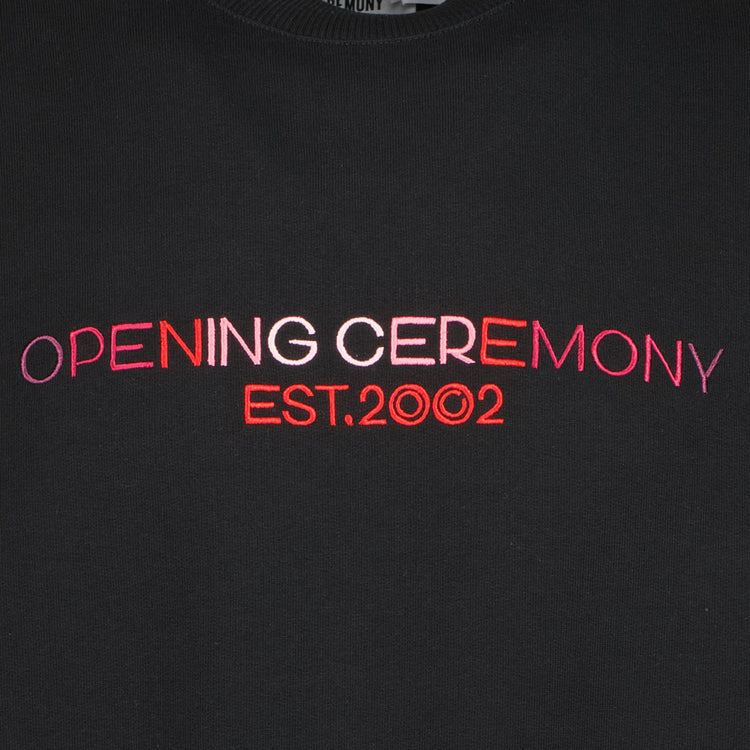 Opening Ceremony Embroidered Logo Sweatshirt - Casual Basement