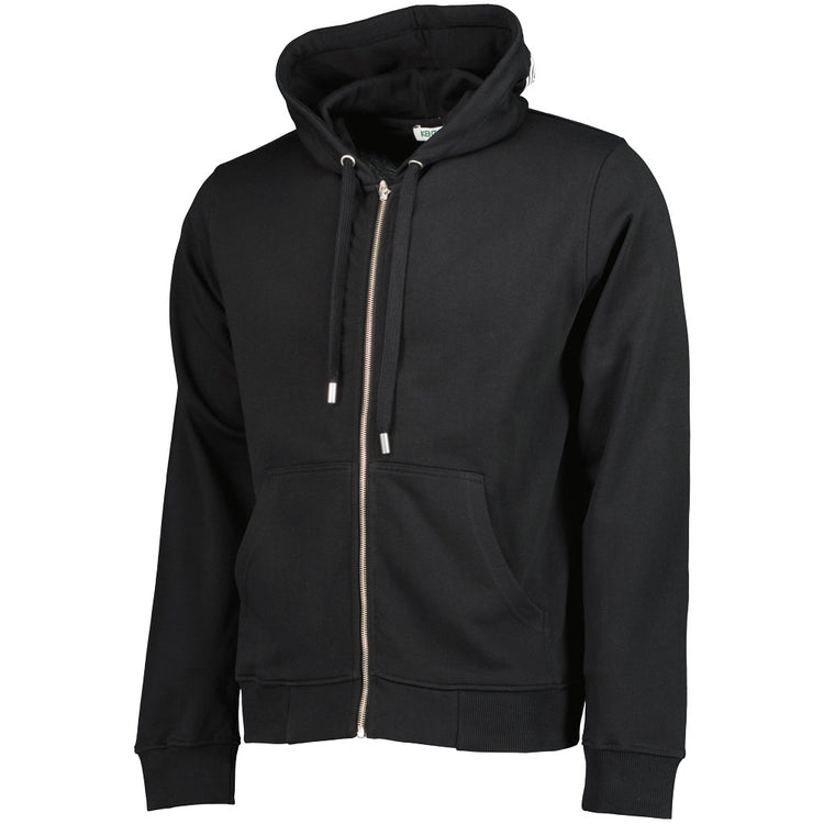 Zip Up Hooded Logo Sweatshirt - Casual Basement