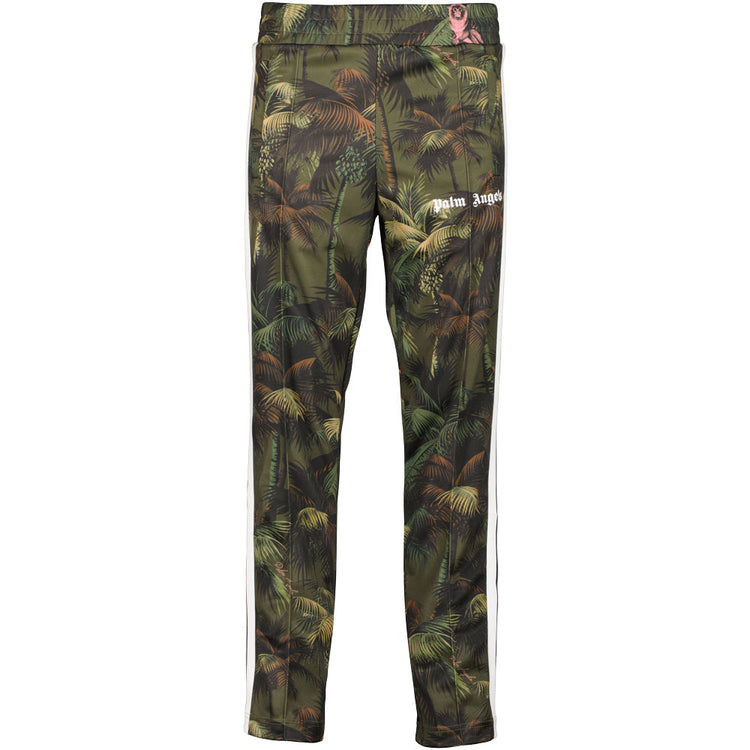 Jungle Print Track Bottoms - Casual Basement