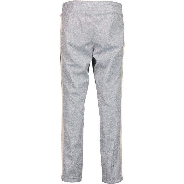 Lurex Logo Print Track Bottoms - Casual Basement