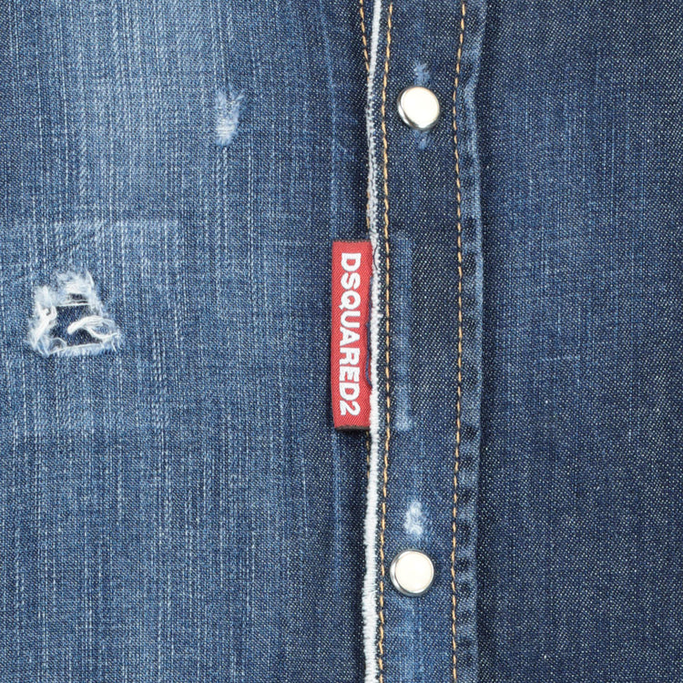DSquared2 Denim Reflex Dan Shirt - Casual Basement