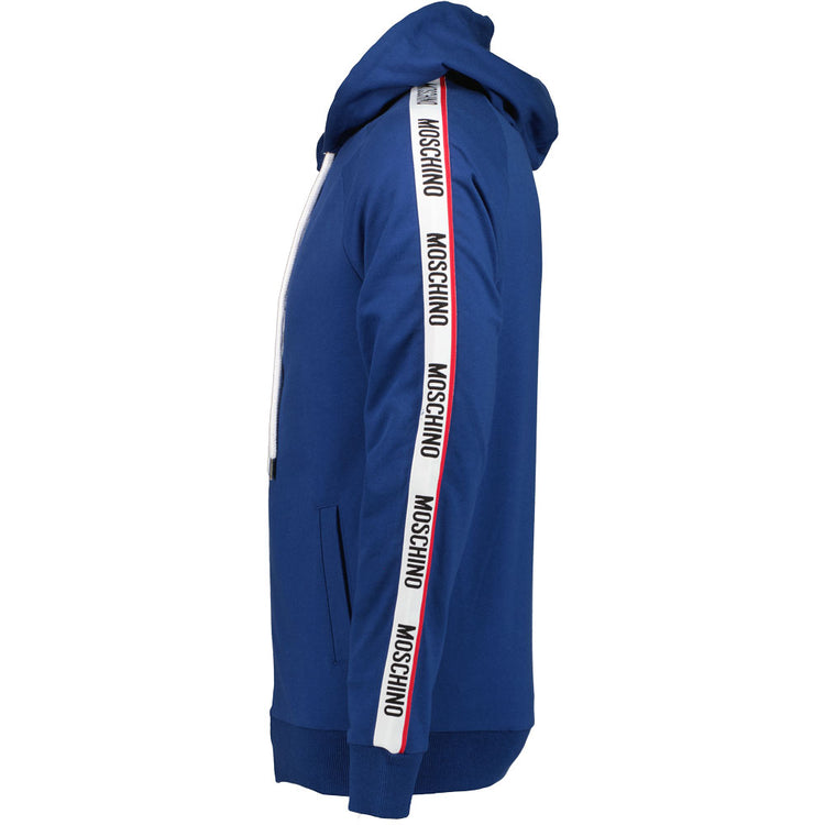 Logo Tape Zip Hoodie - Casual Basement