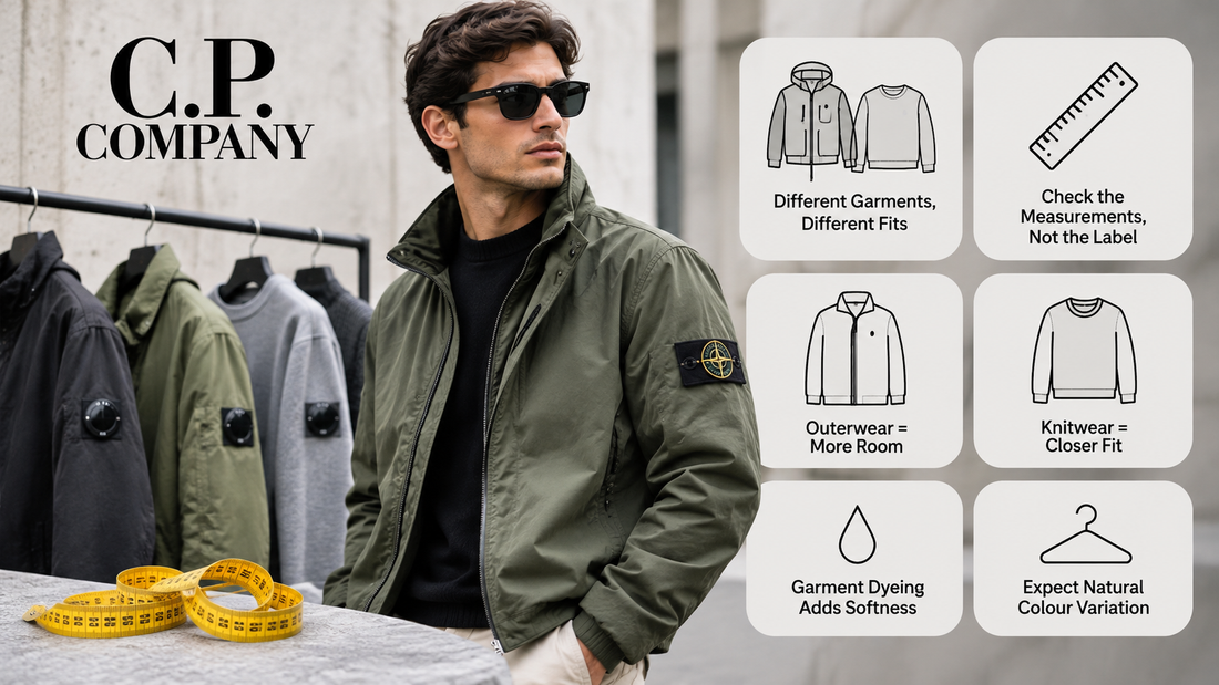 Does C.P. Company run small? How to read the sizing before you buy