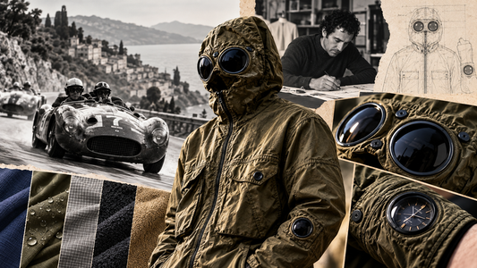 C.P. Company goggle jacket history: from open-cockpit racing to the menswear mainstream