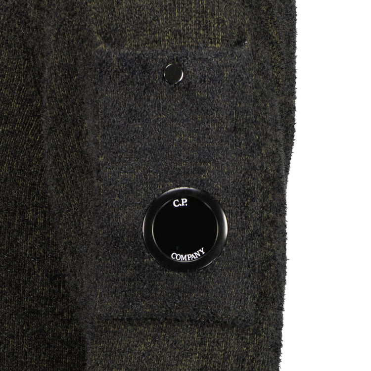 Roll Neck Lens Fleece Knit - Casual Basement