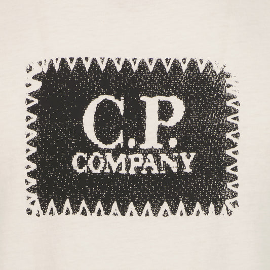 Stamp Print T-Shirt - Casual Basement