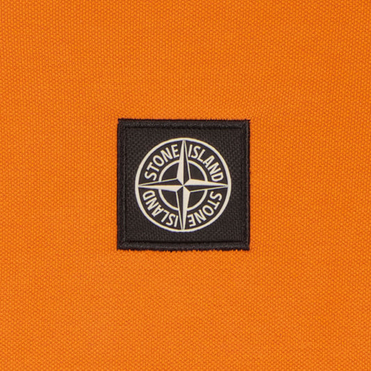 Patch Logo Stretch Piqué Polo Shirt - Casual Basement