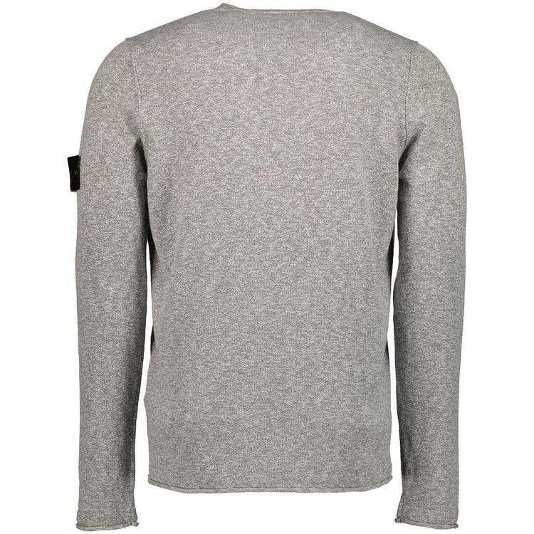 Crewneck Knitted Sweatshirt - Casual Basement