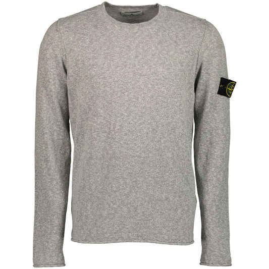 Crewneck Knitted Sweatshirt - Casual Basement