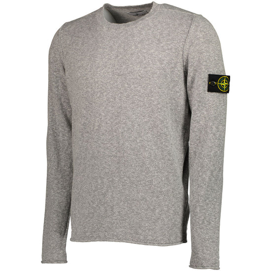 Crewneck Knitted Sweatshirt - Casual Basement