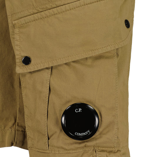 Junior Stretch Gabardine Lens Cargo Shorts - Casual Basement