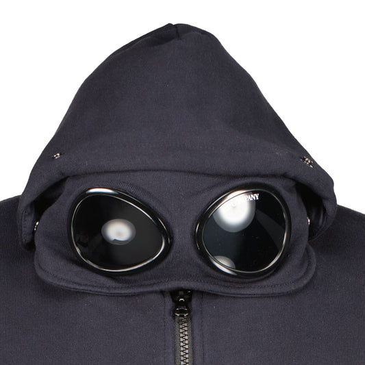 Junior Goggle Hooded Zip Sweatshirt - Casual Basement