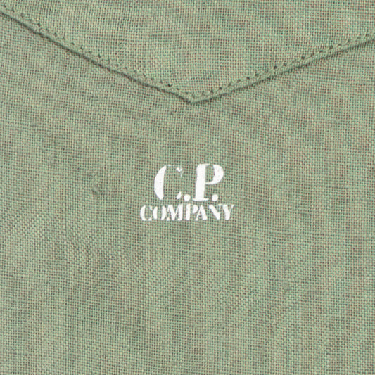Short Sleeve Linen Shirt