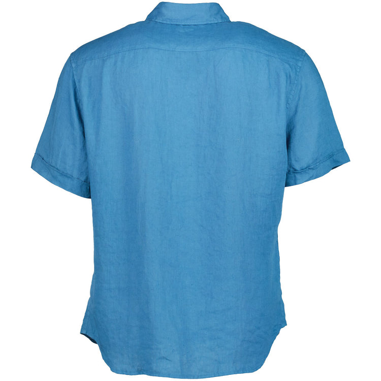 C.P. Short Sleeve Linen Shirt - Casual Basement