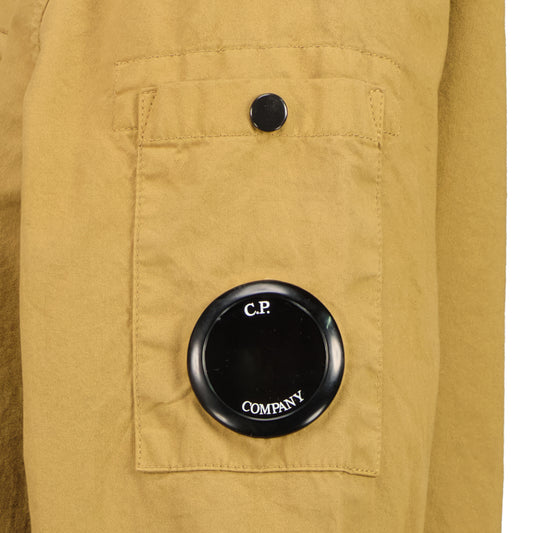 Junior Gabardine Lens Zip Overshirt - Casual Basement