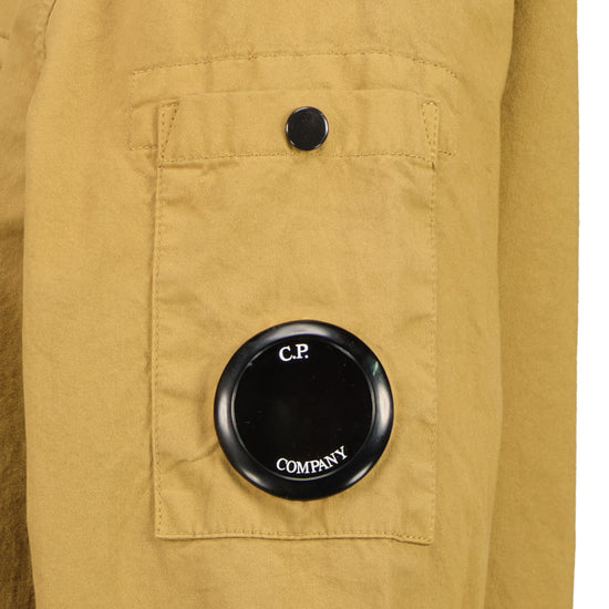 Junior Gabardine Lens Zip Overshirt - Casual Basement