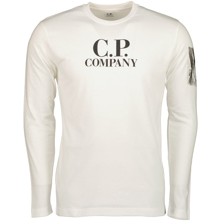 Junior Long Sleeve Logo Print T-Shirt - Casual Basement