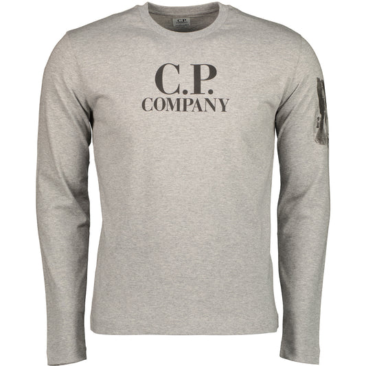 Junior Long Sleeve Logo Print T-Shirt - Casual Basement