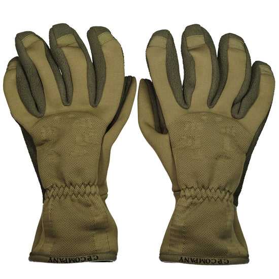 C.P. Company Seamless Knitted Gloves Stone Grey