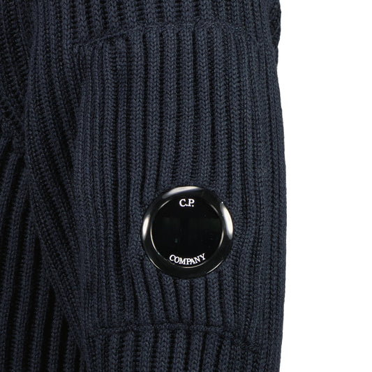 Merino Wool Turtle Neck Lens Knit - Casual Basement