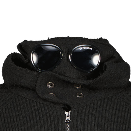 Lambswool Hooded Goggle Knit - Casual Basement