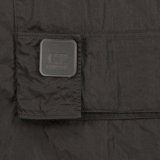 Chrome-R Quarter Zip Hooded Overshirt - Casual Basement