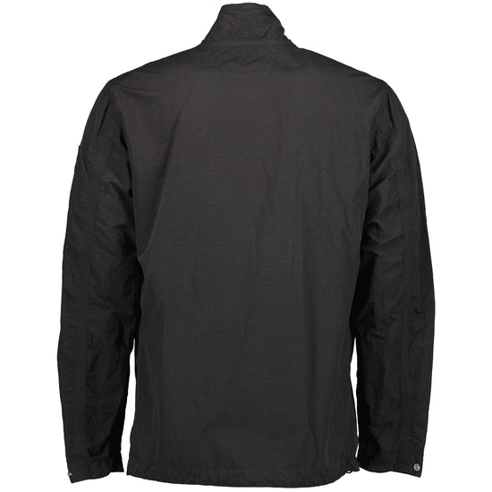 Flatt Nylon Half Zip Lens Overshirt - Casual Basement