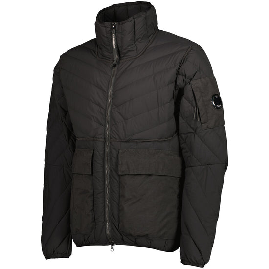 Down Monobloque Lens Jacket - Casual Basement