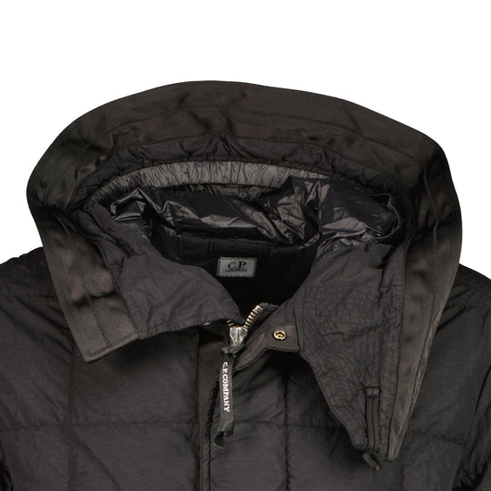 Long Flatt Nylon Down Lens Jacket - Casual Basement