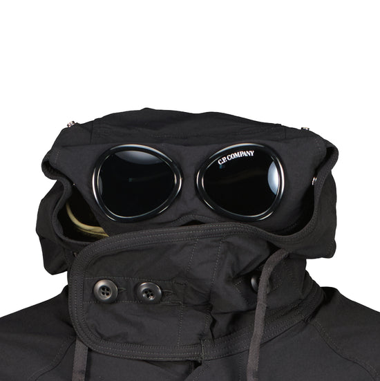 C.P. Company | DyShell 2 in 1 Goggle Jacket - Black