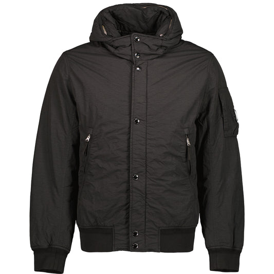 Flatt Nylon Padded Lens Jacket - Casual Basement