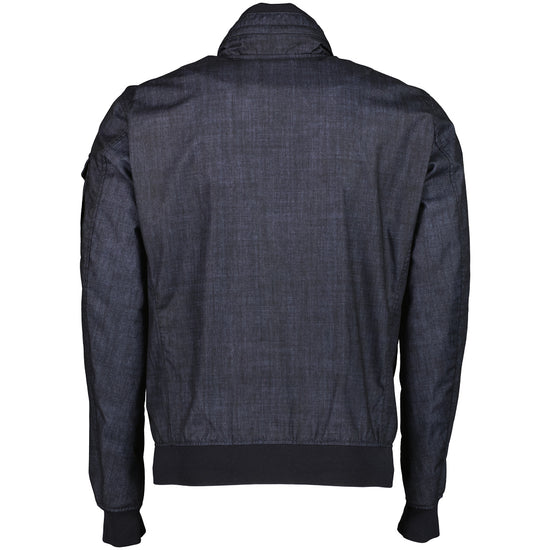 C.P. Company x Armani Wool Gum Bomber Jacket - Casual Basement