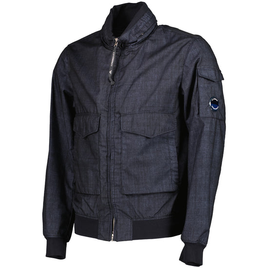 C.P. Company x Armani Wool Gum Bomber Jacket - Casual Basement