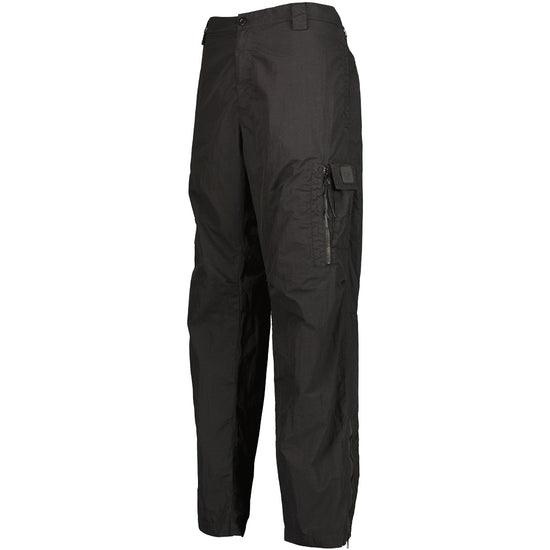 C.P. Company Metropolis Flatt Nylon Cargo Pants Black
