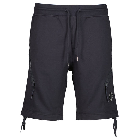 Diagonal Fleece Lens Sweat Shorts - Casual Basement