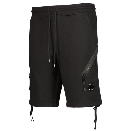 Diagonal Fleece Lens Sweat Shorts - Casual Basement