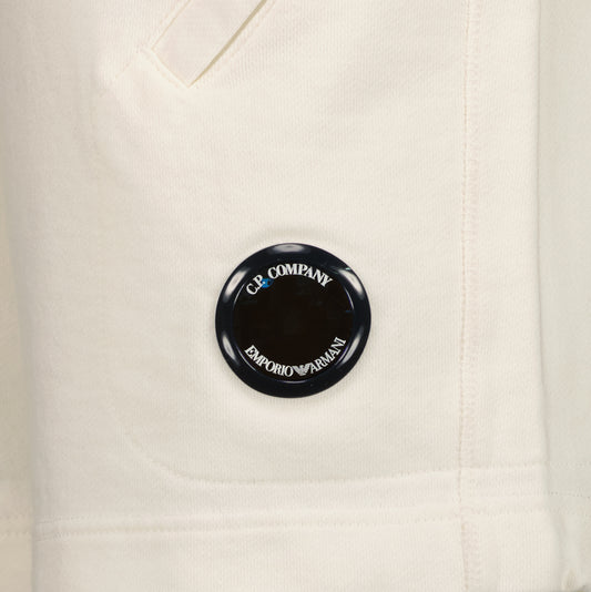 C.P. Company x Armani Diagonal Fleece Lens Sweat Shorts - Casual Basement