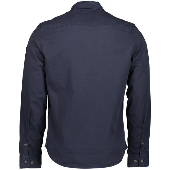 Gabardine Zip Up Lens Overshirt - Casual Basement