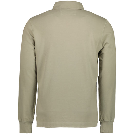 Light Fleece Polo Collared Sweatshirt - Casual Basement