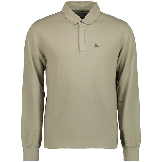 Light Fleece Polo Collared Sweatshirt - Casual Basement