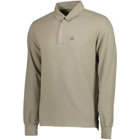 Light Fleece Polo Collared Sweatshirt - Casual Basement