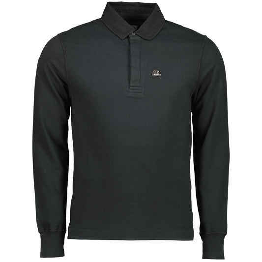 Light Fleece Polo Collared Sweatshirt - Casual Basement