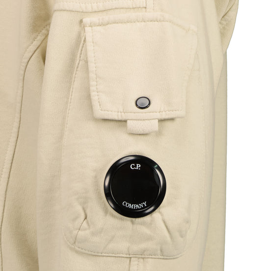 Light Fleece Polo Collar Lens Sweatshirt - Casual Basement