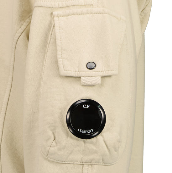 Light Fleece Polo Collar Lens Sweatshirt - Casual Basement