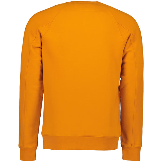 Brushed Fleece Logo Patch Sweatshirt - Casual Basement