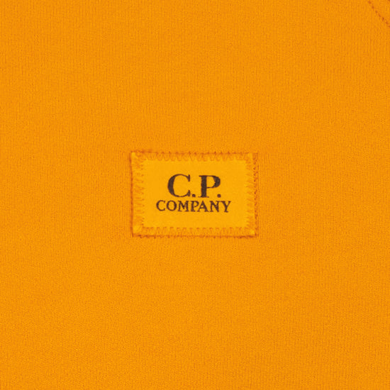 Brushed Fleece Logo Patch Sweatshirt - Casual Basement